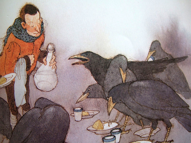 The Seven Ravens by Lisbeth Zwerger